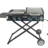 4-Burner Folding Gas Grill With Griddle -Garden Furniture Store 810590436