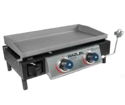 2-Burner Portable Gas Griddle 12 2-Burner Portable Gas Griddle -Garden Furniture Store 810590437 1