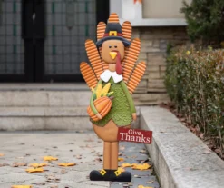 36" Pilgrim Turkey Metal Yard Stake 9 36" Pilgrim Turkey Metal Yard Stake -Garden Furniture Store 810596392 3