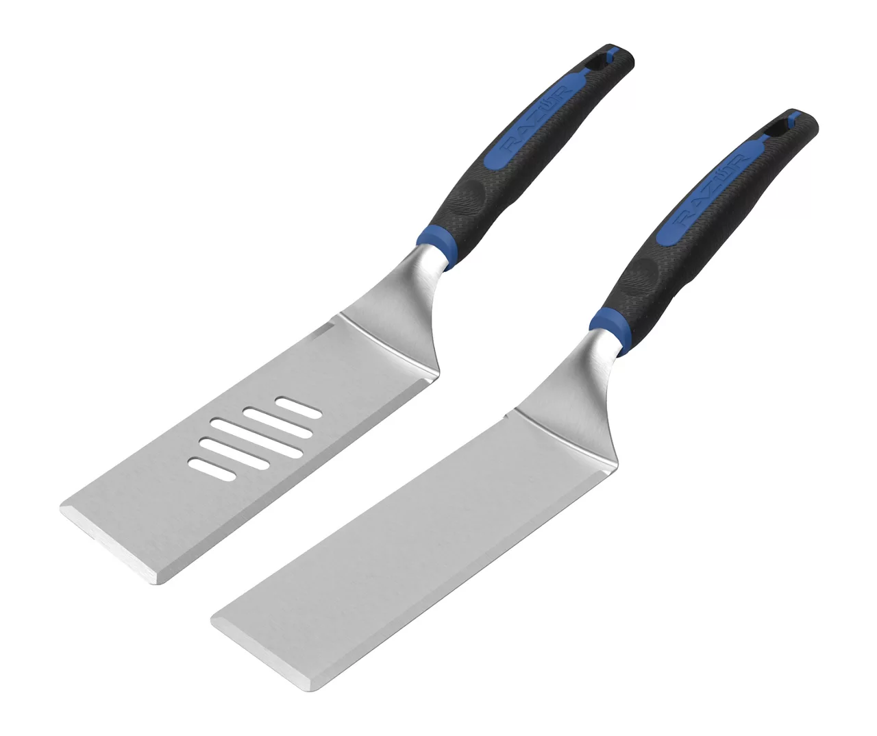 RAZOR Slotted & Solid 2-Piece Spatula Set 3 RAZOR Slotted & Solid 2-Piece Spatula Set