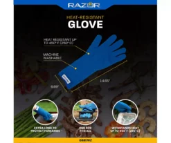 RAZOR Heat-Resistant Glove -Garden Furniture Store 810597073 1