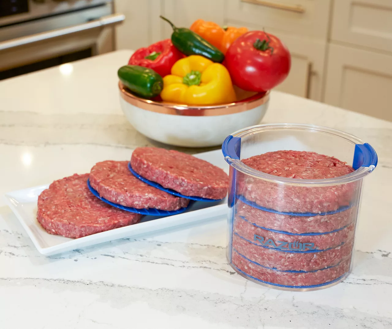 RAZOR 12-Piece Burger Press Caddy Set 5 RAZOR 12-Piece Burger Press Caddy Set - Image 3