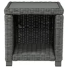 Elite Park All-Weather Wicker Patio End Table 1 Elite Park All-Weather Wicker Patio End Table -Garden Furniture Store 810599417 4