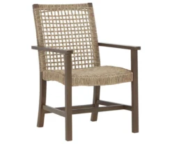 Germalia All-Weather Wicker Patio Dining Armchairs, 2-Pack -Garden Furniture Store 810599419 1