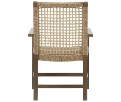 Germalia All-Weather Wicker Patio Dining Armchairs, 2-Pack -Garden Furniture Store 810599419 2