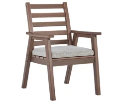 Emmeline Wood Look Cushioned Patio Armchairs, 2-Pack 10 Emmeline Wood Look Cushioned Patio Armchairs, 2-Pack -Garden Furniture Store 810599446 1