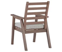 Emmeline Wood Look Cushioned Patio Armchairs, 2-Pack 12 Emmeline Wood Look Cushioned Patio Armchairs, 2-Pack -Garden Furniture Store 810599446 2