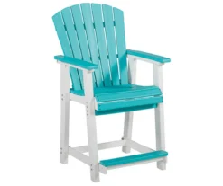 Eisley Wood Look Patio Dining Counter Stools, 2-Pack 13 Eisley Wood Look Patio Dining Counter Stools, 2-Pack -Garden Furniture Store 810599459 1