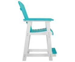 Eisley Wood Look Patio Dining Counter Stools, 2-Pack 14 Eisley Wood Look Patio Dining Counter Stools, 2-Pack -Garden Furniture Store 810599459 5