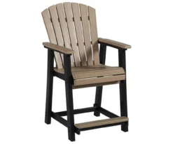 Fairen Trail Wood Look Patio Dining Counter Stools, 2-Pack -Garden Furniture Store 810599463 1