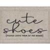 Soho "Cute Shoes" Tan Doormat -Garden Furniture Store 810599547 A0 1