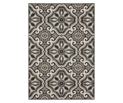 Mohawk Home Waterside Dark Grey Area Rug -Garden Furniture Store 810600320 A0 1
