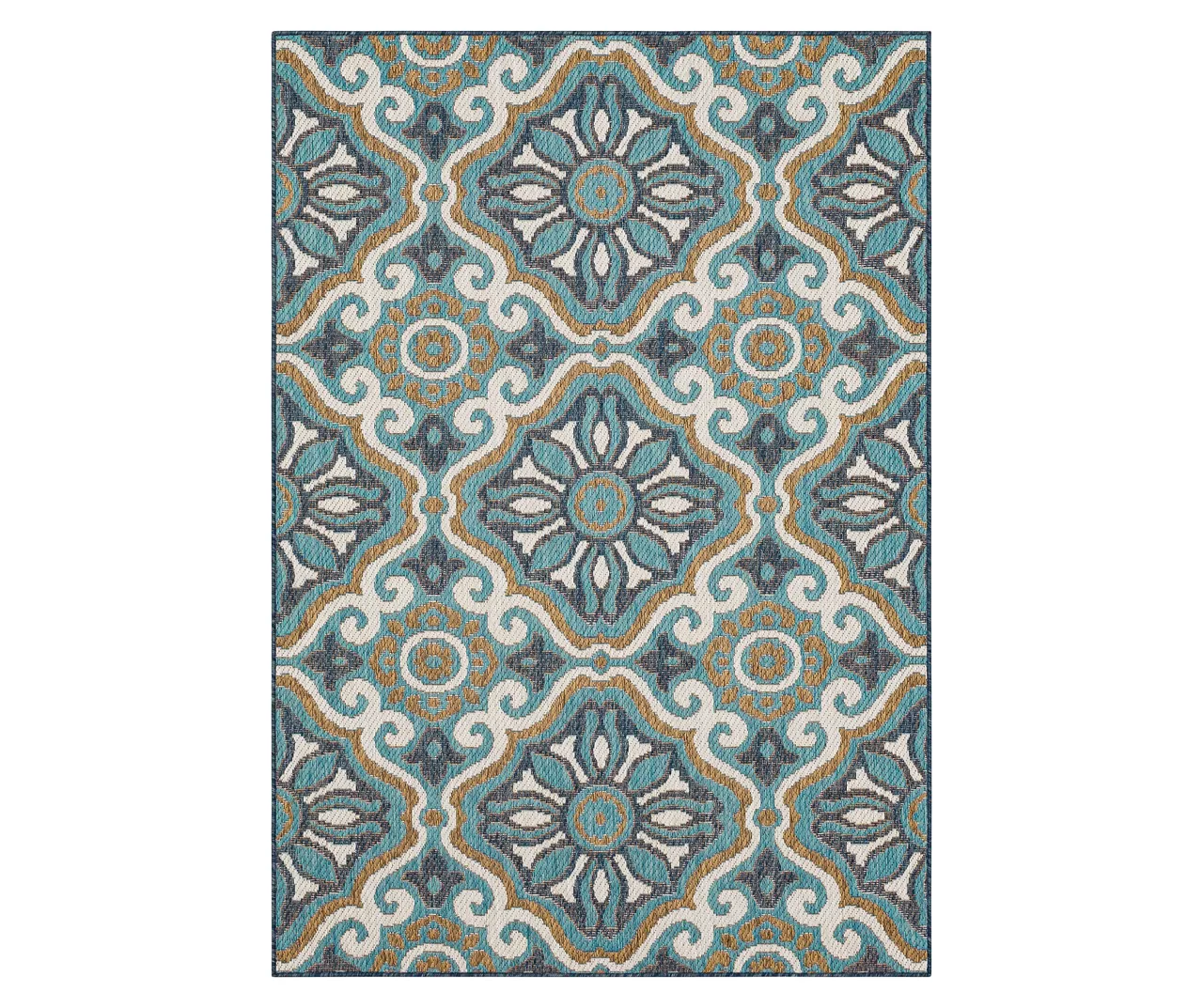 Mohawk Home Waterside Blue Area Rug 4 Mohawk Home Waterside Blue Area Rug - Image 2