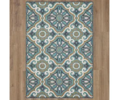 Mohawk Home Waterside Blue Area Rug 35 Mohawk Home Waterside Blue Area Rug -Garden Furniture Store 810600327 A0 2