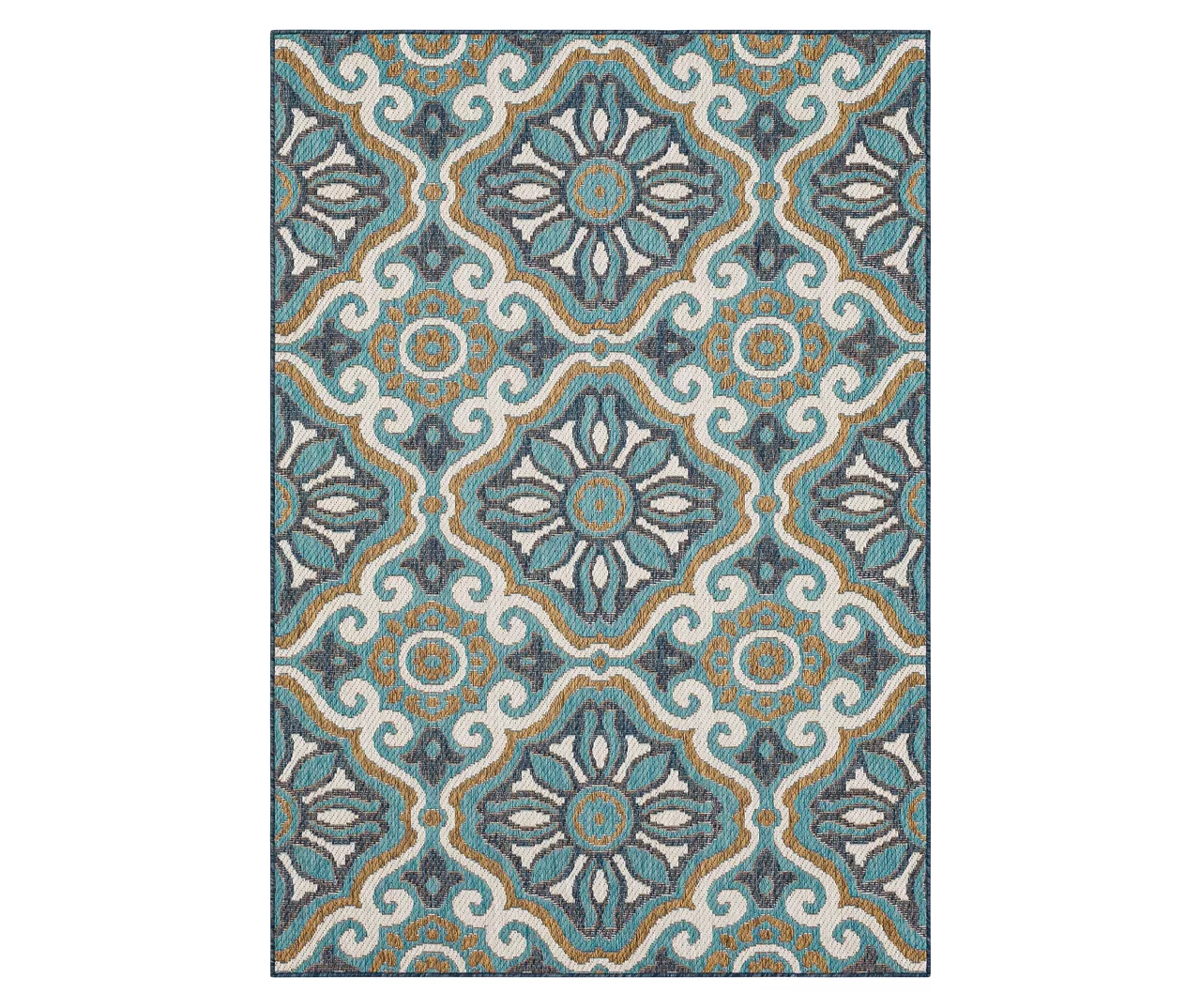 Mohawk Home Waterside Blue Area Rug 5 Mohawk Home Waterside Blue Area Rug - Image 3