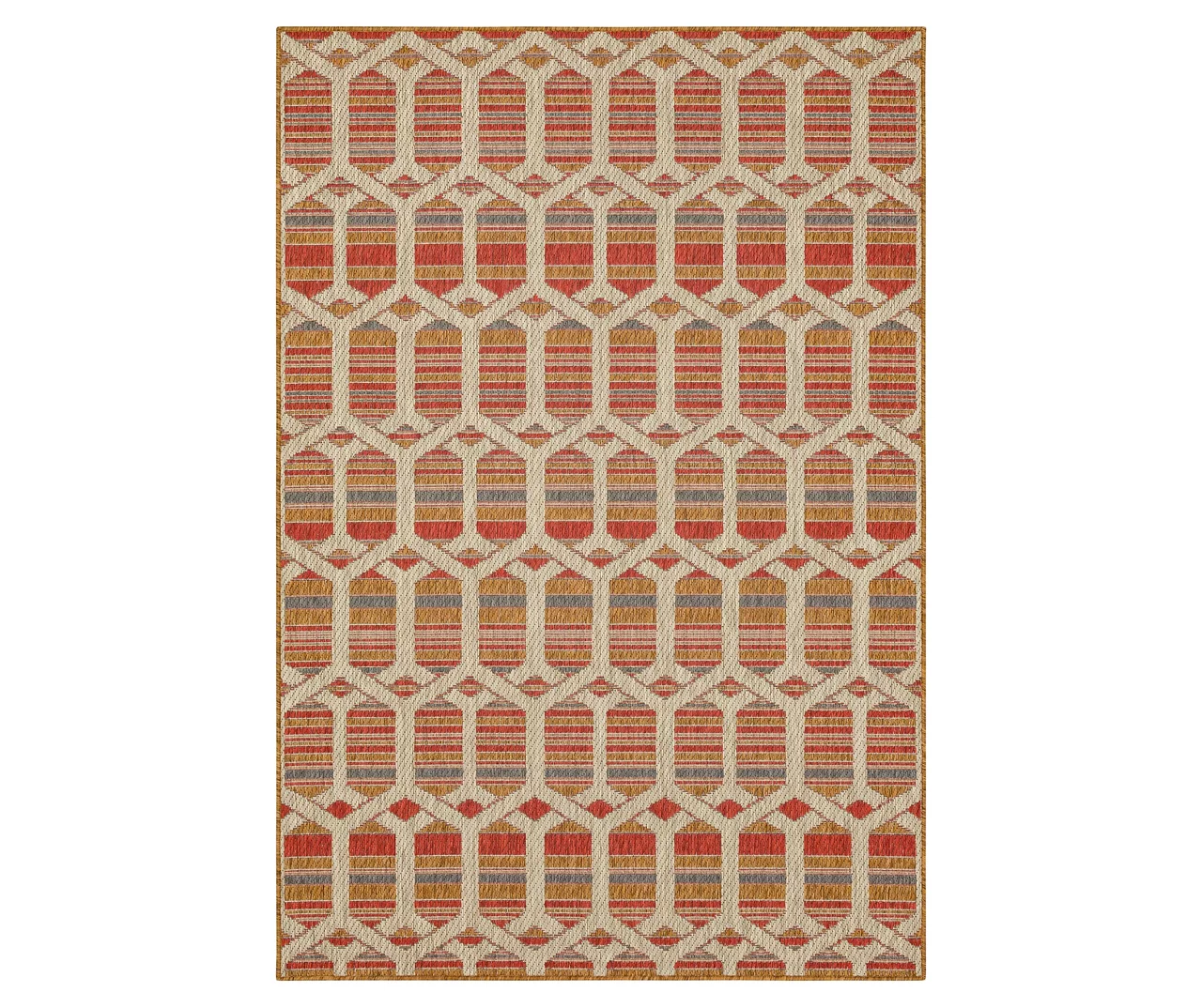 Mohawk Home Cabana Geo Rust Area Rug 3 Mohawk Home Cabana Geo Rust Area Rug