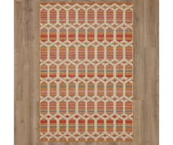 Mohawk Home Cabana Geo Rust Area Rug 27 Mohawk Home Cabana Geo Rust Area Rug -Garden Furniture Store 810600657 A0 2