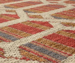 Mohawk Home Cabana Geo Rust Area Rug 29 Mohawk Home Cabana Geo Rust Area Rug -Garden Furniture Store 810600657 A8 3