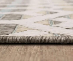 Mohawk Home Cabana Geo Light Grey Area Rug -Garden Furniture Store 810601061 A8 4