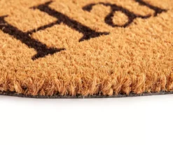 Autumn Air "Pumpkin Kisses" Tan Semicircle Coir Doormat 6 Autumn Air "Pumpkin Kisses" Tan Semicircle Coir Doormat -Garden Furniture Store 810609067 A8 1