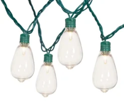 Warm White LED Edison Light Set, 35-Lights