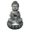 Northlight Buddha Holding Leaf LED Water Fountain -Garden Furniture Store 810612934 A0 1