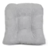 Tyler Alloy Gray Memory Foam Chair Pad -Garden Furniture Store 810619301
